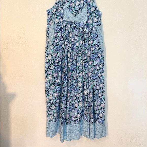 Dee’s Designs Dresses Handmade Dees Designs Floral Overall Maxi